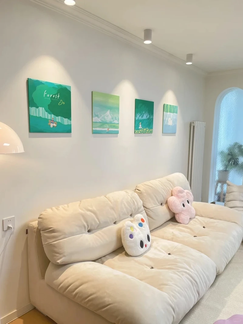 Phong cách trẻ trung với sofa nỉ hiện đại