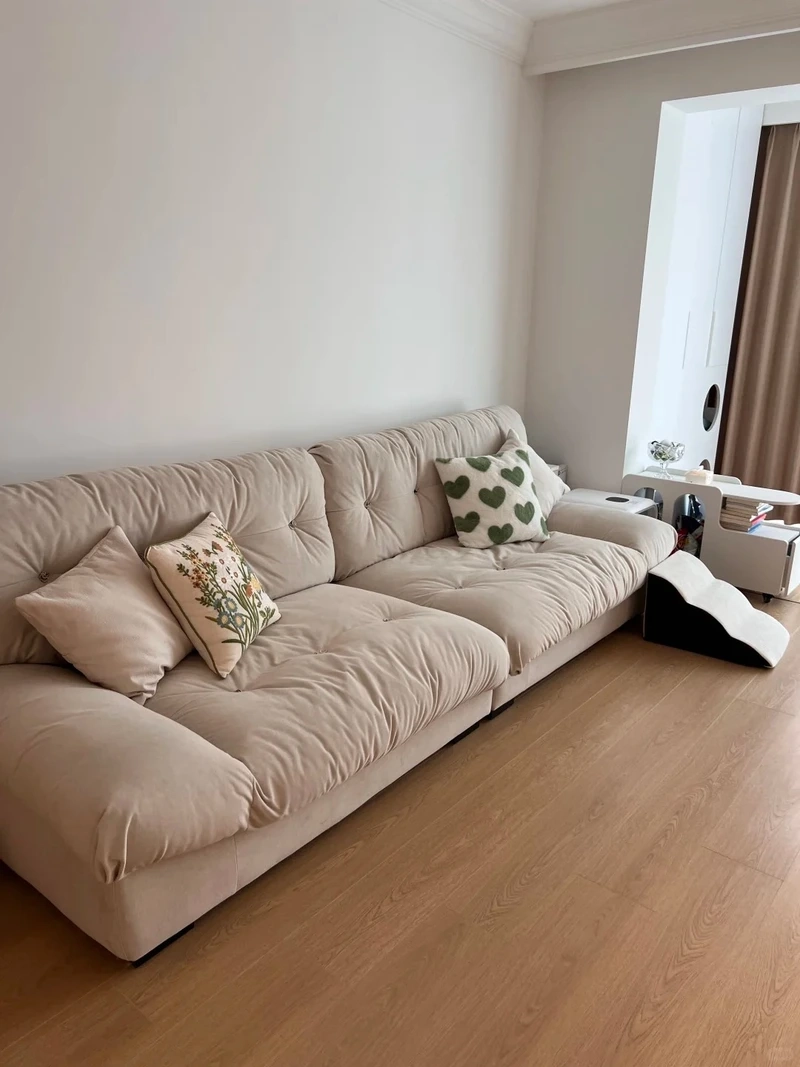 Thêm tiện nghi với sofa nỉ phòng khách