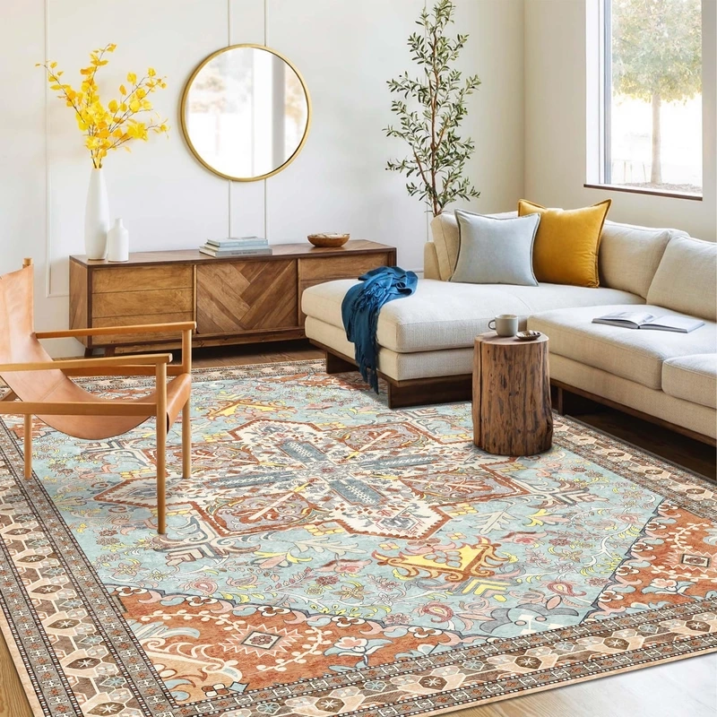 Phù hợp diện tích nhỏ nhờ thảm phòng khách chung cư