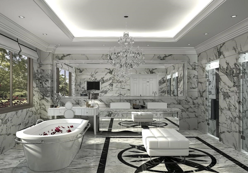 Thiết kế phòng tắm tối giản nhẹ nhàng tinh tế