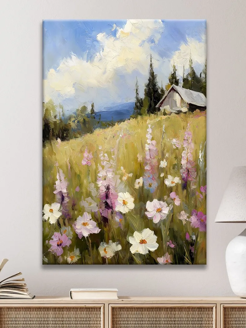 Chọn ảnh tranh canvas thiết kế phù hợp mọi không gian