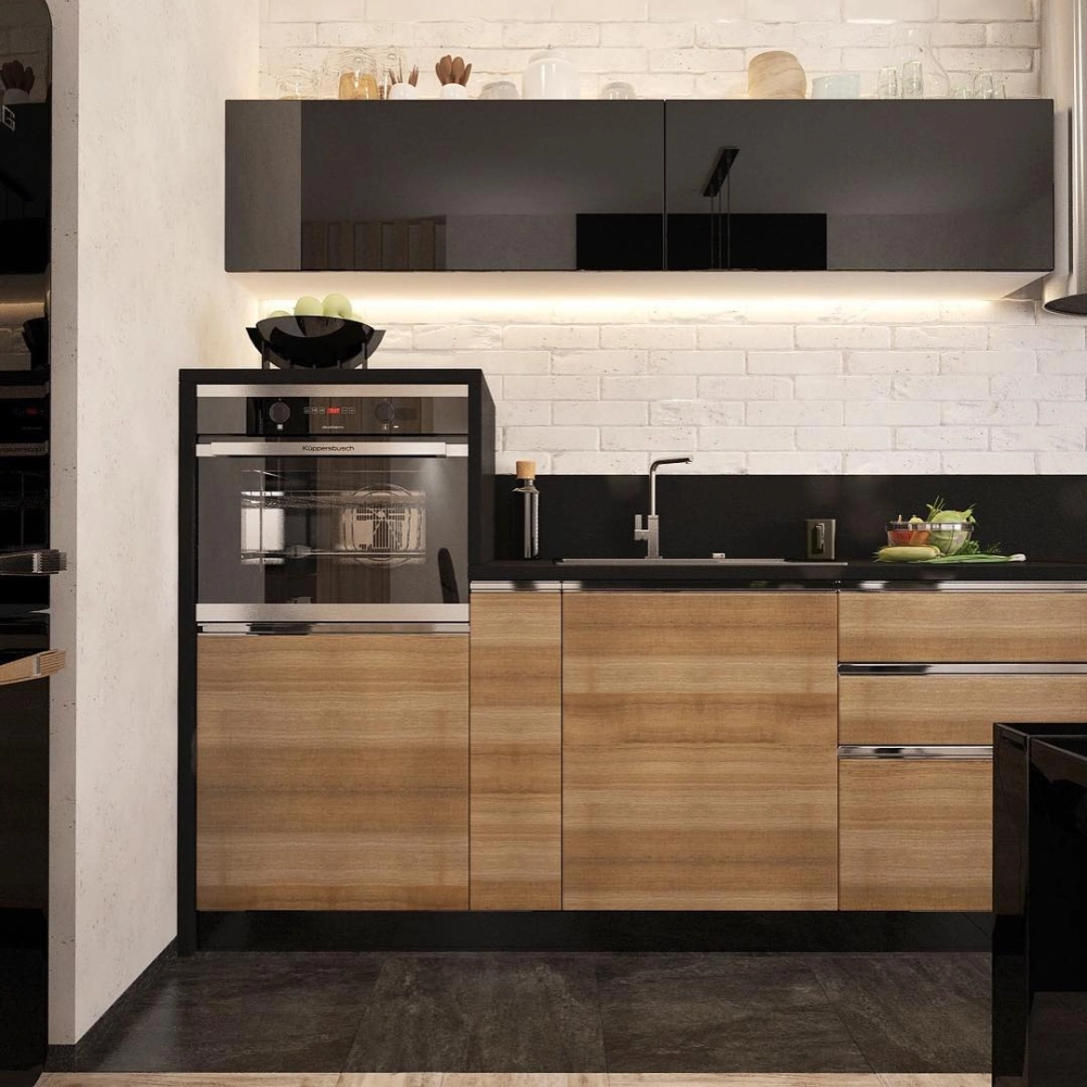 Kiểu dáng tủ bếp nhựa chống mối mọt tối ưu cho nhà mặt đất ẩm thấp