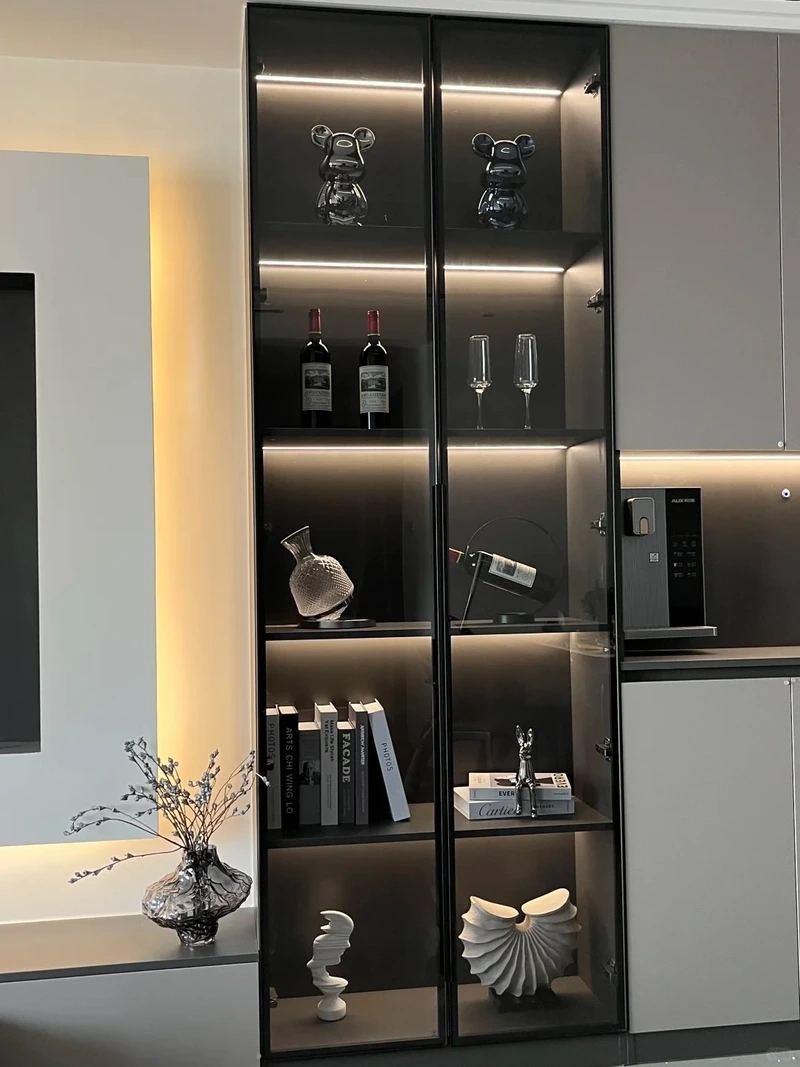 Tôn lên vẻ đẹp căn phòng với tủ rượu thiết kế đẹp