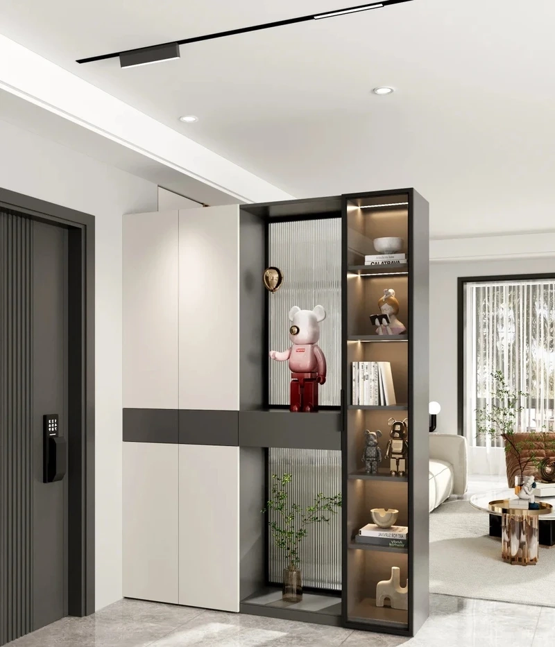 Tạo điểm nhấn sang trọng với vách ngăn phòng khách đẹp