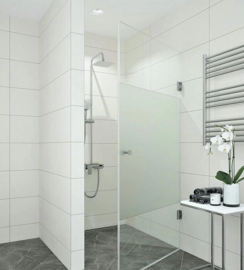 Vách tắm kính cao cấp mang đến trải nghiệm sang trọng