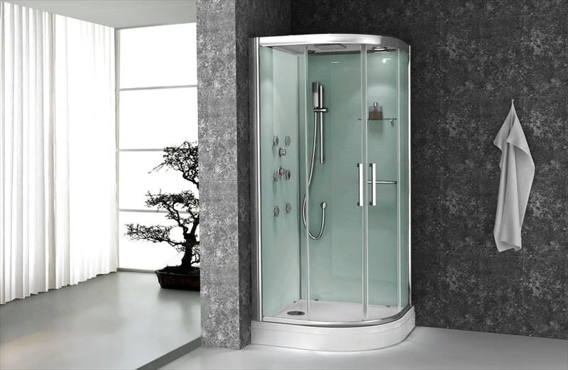 Vách tắm kính sang trọng tạo điểm nhấn tinh tế