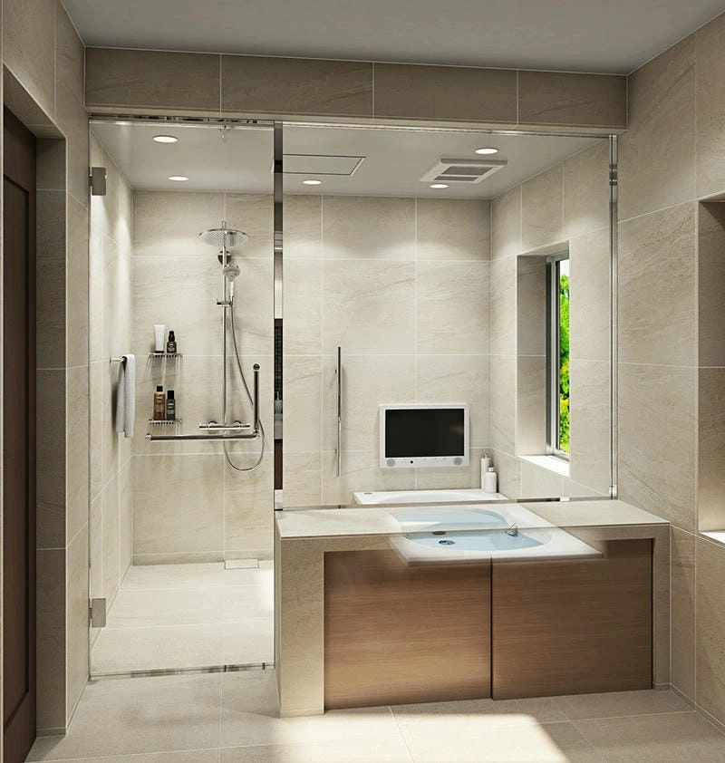 Vách tắm kính ưu điểm giúp giữ vệ sinh hiệu quả