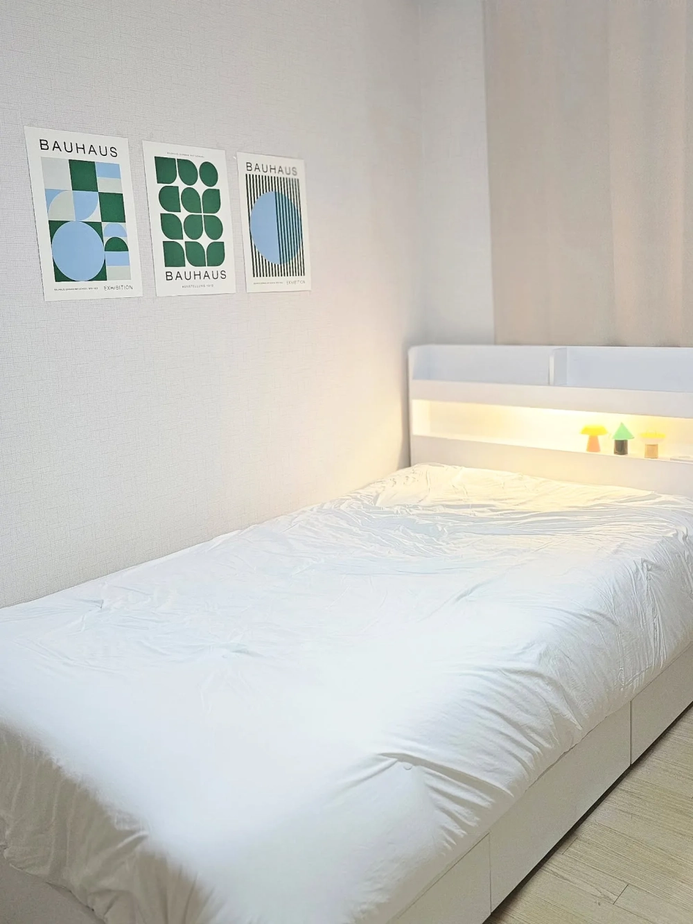 Giường ngủ gỗ công nghiệp bền đẹp có hộc kéo trượt êm ái