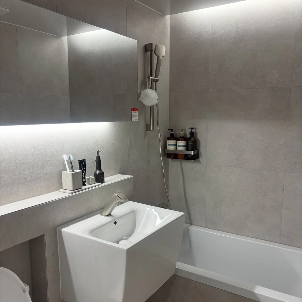 Lavabo thiết kế độc đáo cho không gian phòng tắm hiện đại