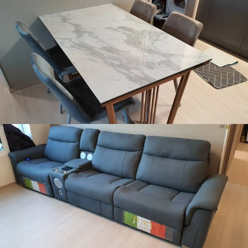 Sofa thông minh màu nâu đất mang lại cảm giác ấm cúng