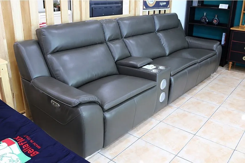 Sofa thông minh màu nâu đất mang lại cảm giác ấm cúng
