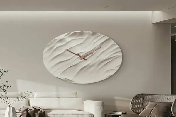 Ảnh đồng hồ decor tinh tế tạo điểm nhấn không gian sống