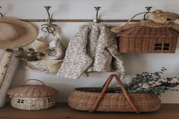 Khám phá ảnh giỏ cói độc đáo cho không gian sống hiện đại