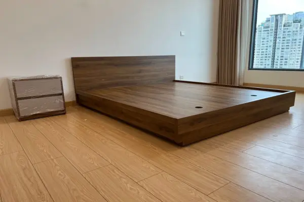 Mẫu giường ngủ gỗ tự nhiên bền bỉ, đẳng cấp theo thời gian