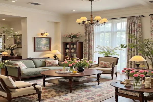 Mẫu phòng khách tân cổ điển đẹp cuốn hút mọi ánh nhìn