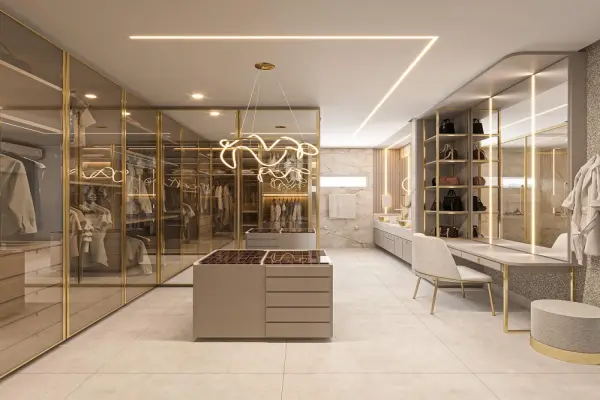 Tủ quần áo cánh kính - Điểm nhấn sang trọng cho phòng ngủ