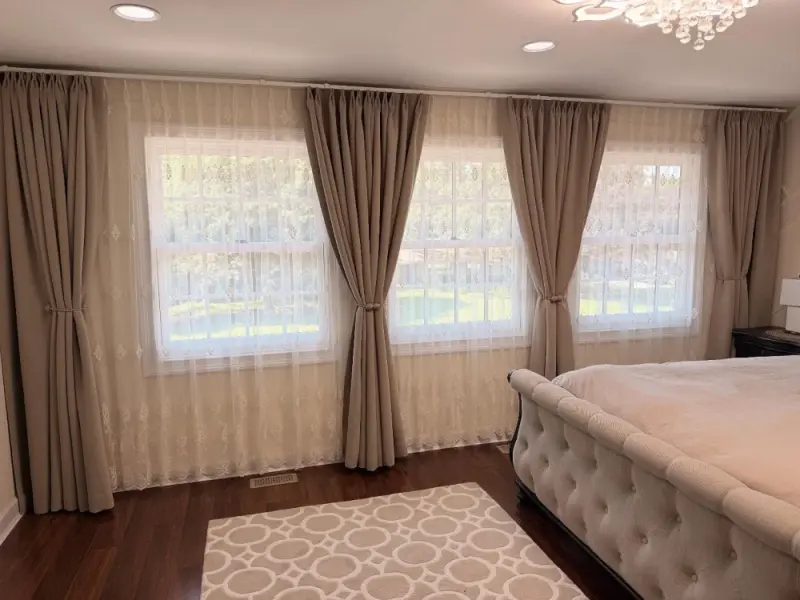 Top các mẫu rèm phòng ngủ đẹp hiện đại nâng tầm không gian