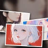 100 mẫu ảnh avatar anime girl tóc ngắn năng động cực đẹp