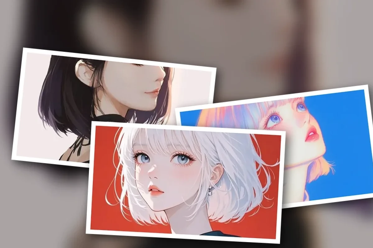 100 mẫu ảnh avatar anime girl tóc ngắn năng động cực đẹp