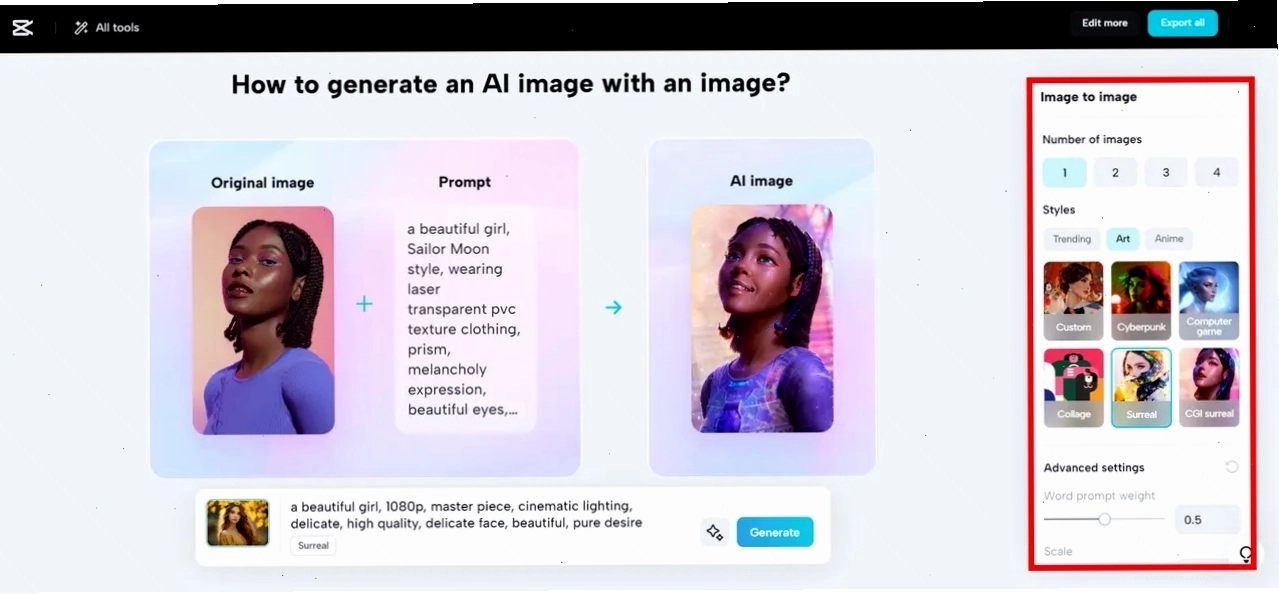 Giao diện ứng dụng anime photo editing apps for android chuyên nghiệp