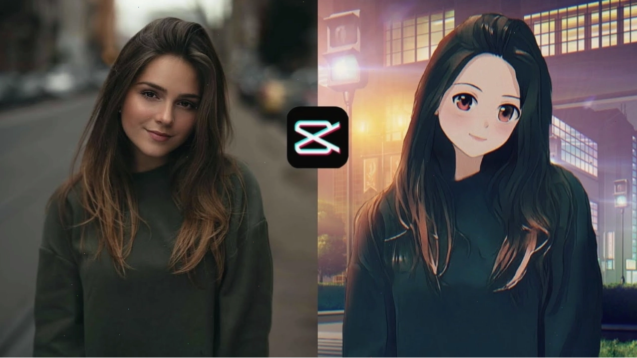 Thao tác turn a photo into an anime cực kỳ đơn giản
