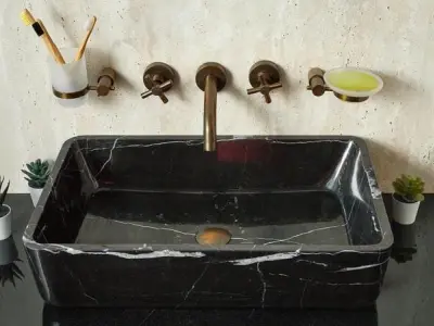 Tổng hợp ảnh bàn đá lavabo dẫn đầu xu hướng phòng tắm