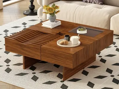 Mẫu bàn trà đẹp tinh tế cho mọi phong cách phòng khách