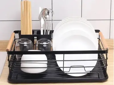 Mẫu giá bát đĩa thông minh đẹp nâng tầm bếp hiện đại