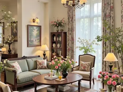 Mẫu phòng khách tân cổ điển đẹp cuốn hút mọi ánh nhìn