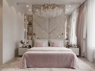 Top ý tưởng trang trí phòng ngủ màu hồng cho cô nàng mộng mơ