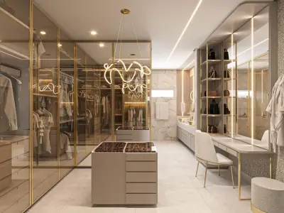 Tủ quần áo cánh kính - Điểm nhấn sang trọng cho phòng ngủ