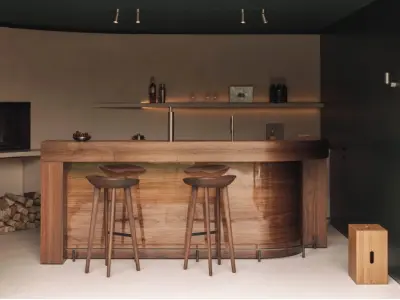 20+ Mẫu bàn đảo bếp gỗ tự nhiên đón đầu xu hướng