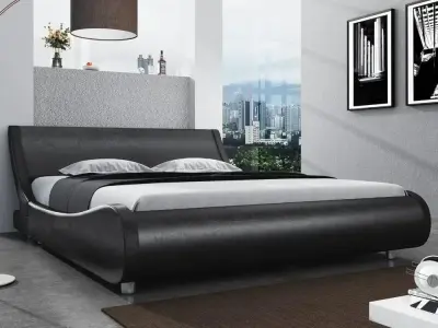 25+ Mẫu giường ngủ bọc da cao cấp cho không gian quý tộc