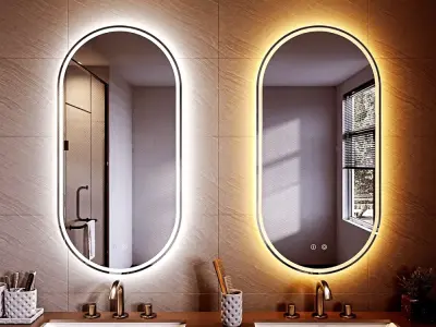 Top 20+ mẫu gương led cảm ứng nhà tắm hiện đại và tinh tế