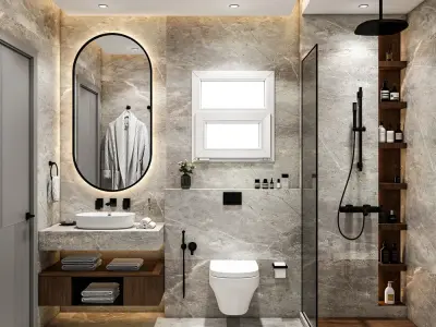 40+ mẫu phòng tắm hiện đại đẹp chuẩn resort 5 sao
